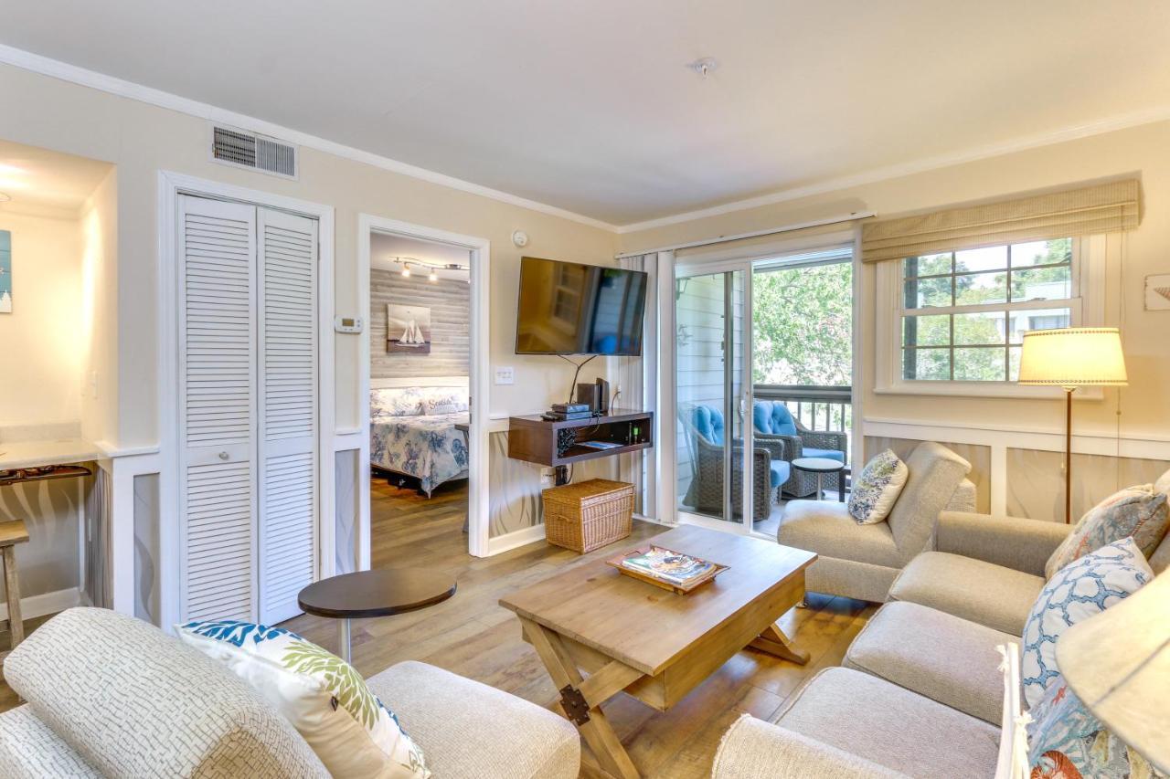 Apartment Hilton Head Screened Balcony, Beach Access!