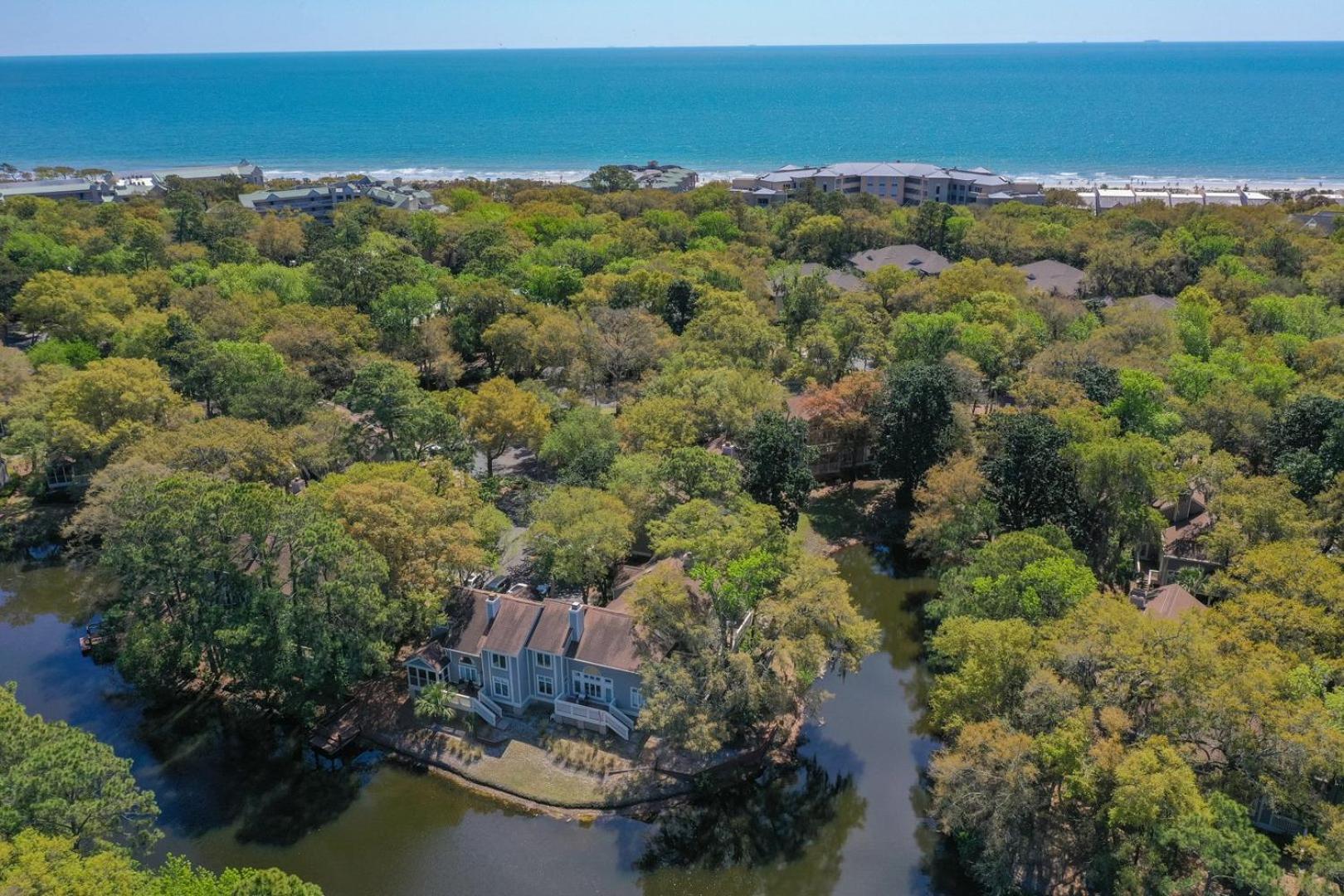 Complex Pool, Loft, Lagoon Views Villa Hilton Head Island