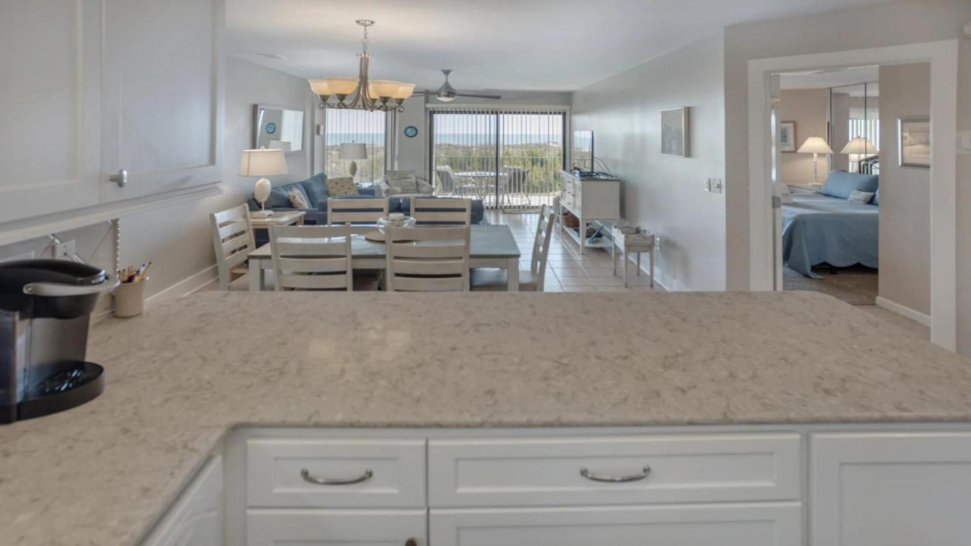 Holiday home 102 Sea Cloisters Oceanfront First Floor Walk Out To From Back Deck King 2 Twins *