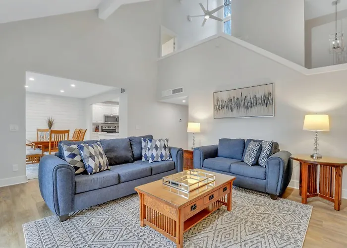 New Listing! Brand New Renovated Golf Course View Steps From Harbourtown Sea Pines