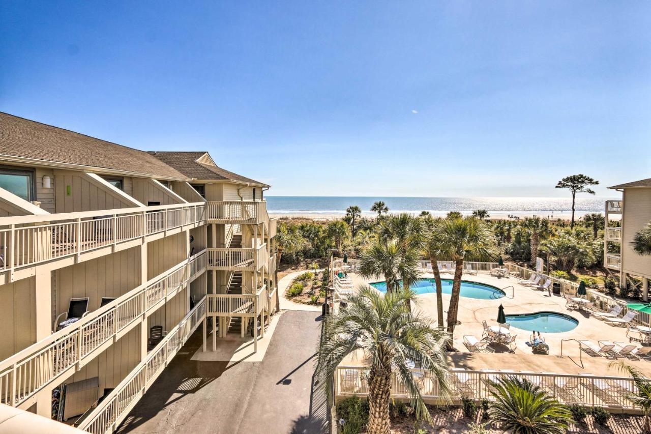 Apartment Beachfront With Pool Access In Hilton Head! Hilton Head Island