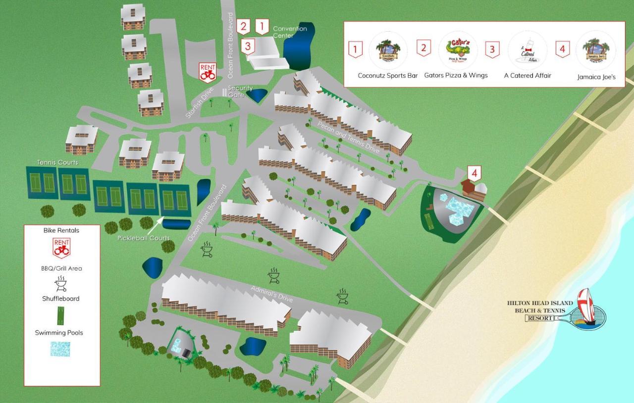 Luxury Beach With Amazing Amenities Biggest Pool On Hhi Beach Tennis * Hilton Head Island