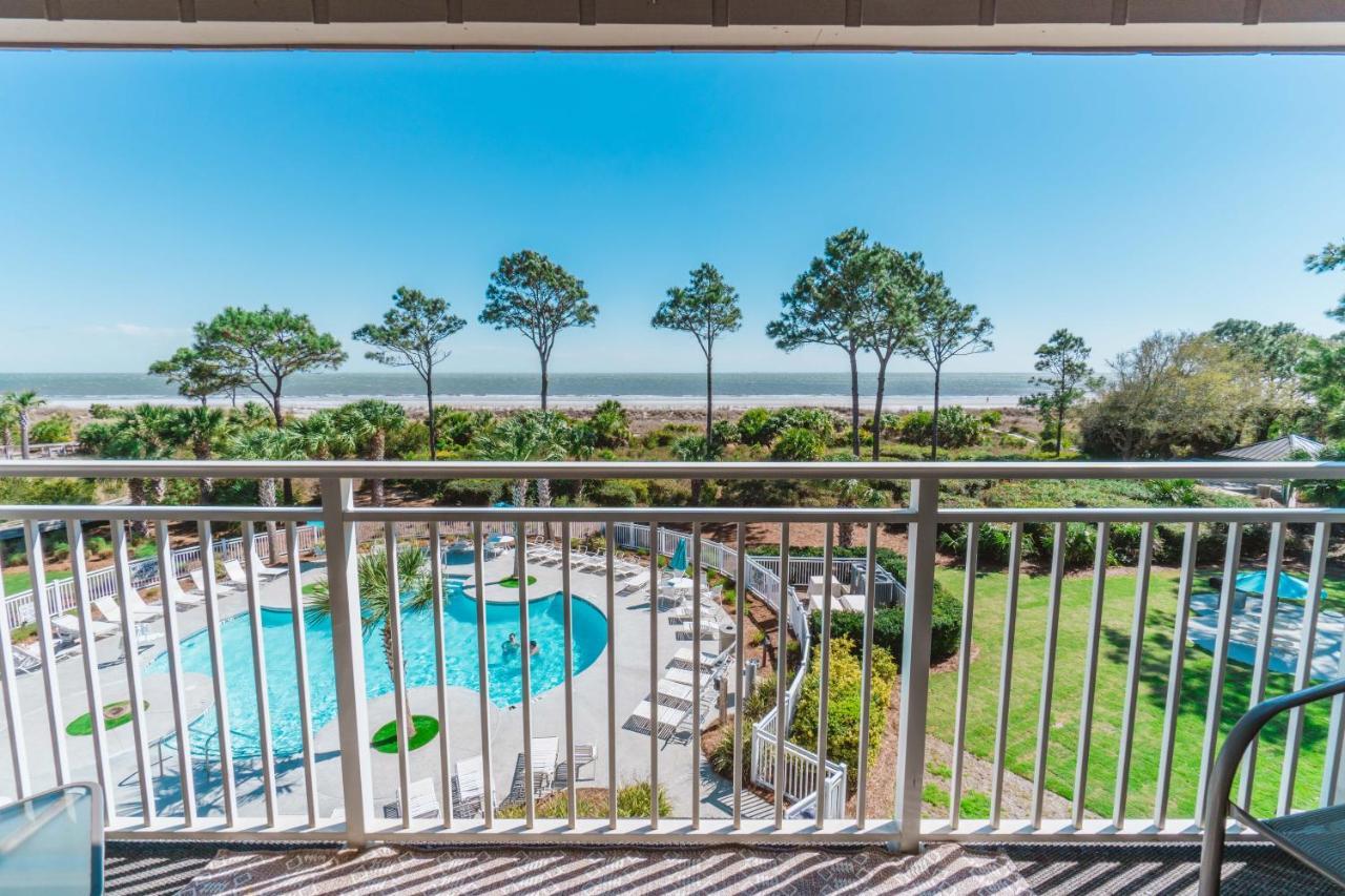 Apartment Stunning Views!!-oceanfront Villa-heated Pool-private Balcony-tiki Bar-walk To Coligny Plaza *