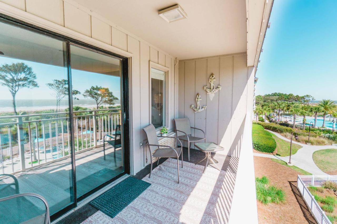 Stunning Views!!-oceanfront Villa-heated Pool-private Balcony-tiki Bar-walk To Coligny Plaza
