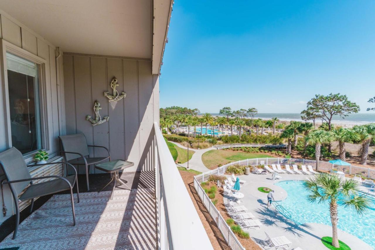 Apartment Stunning Views!!-oceanfront Villa-heated Pool-private Balcony-tiki Bar-walk To Coligny Plaza