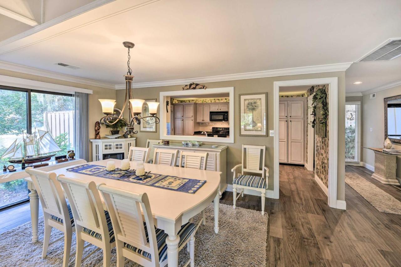 Palmetto Dunes With Deck And Lagoon Views! *