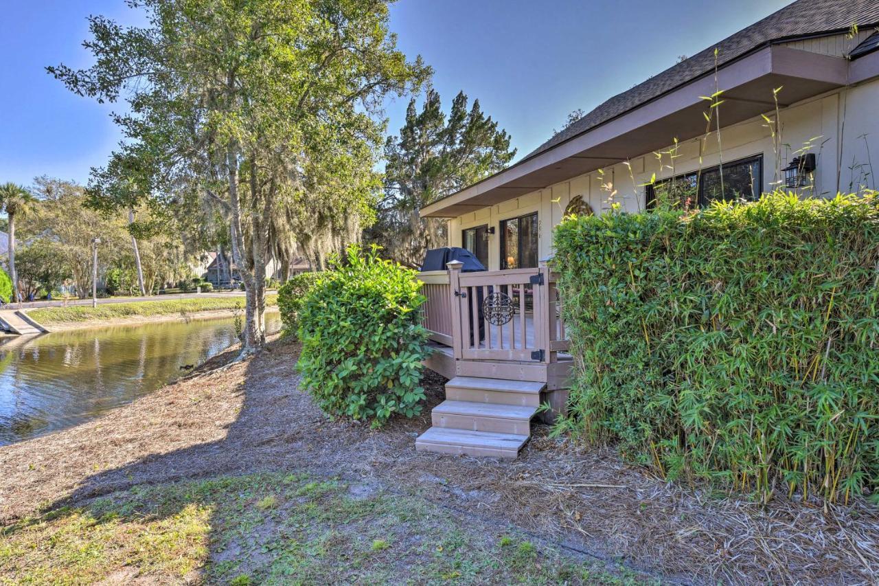 Palmetto Dunes With Deck And Lagoon Views! *