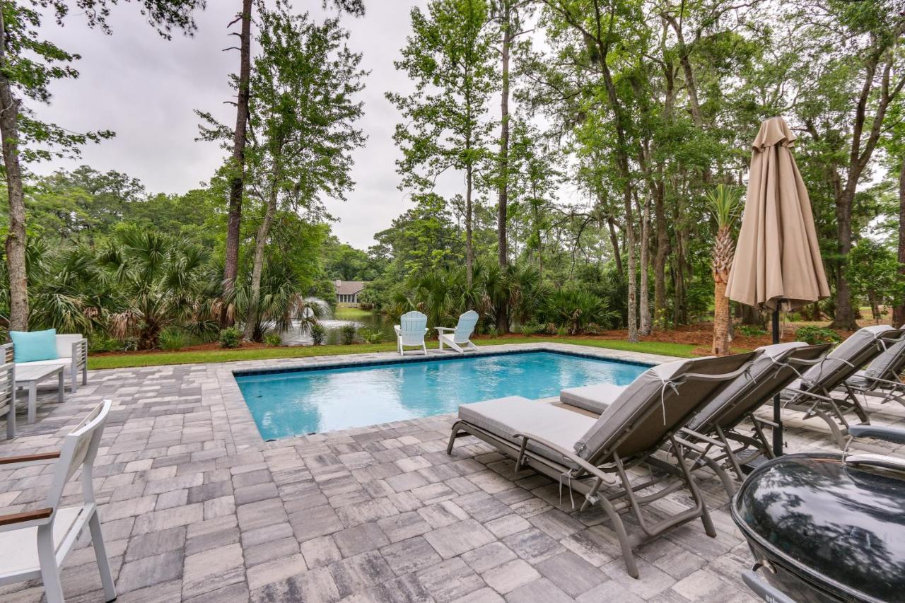 Sleek Palmetto Dunes Golf, Dine, And Swim Holiday home *