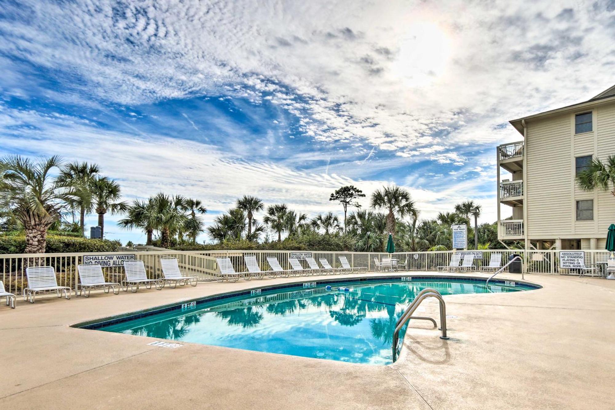 Beachfront With Pool Access In Hilton Head! * Hilton Head Island