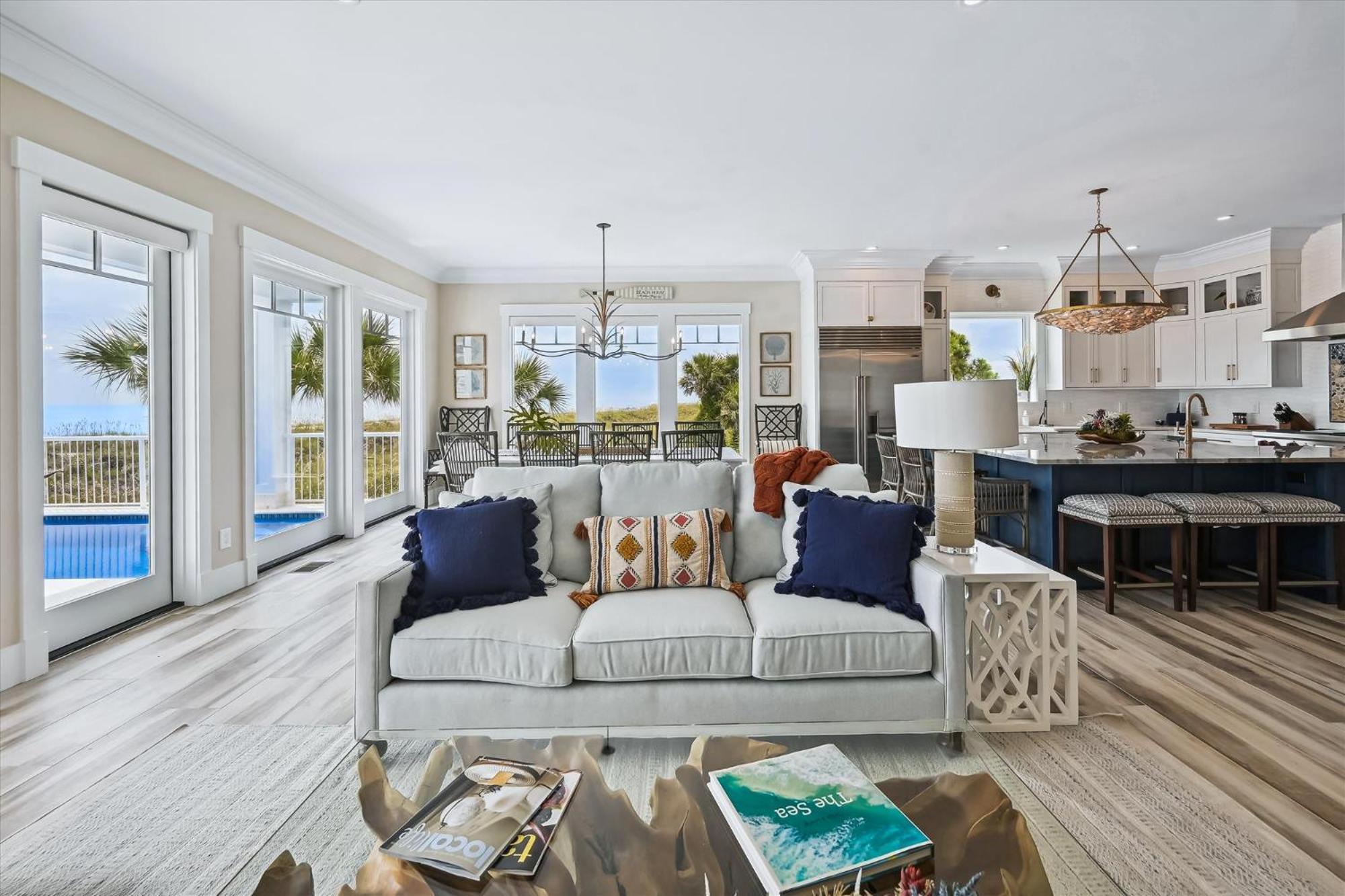 8 Terra Bella Trace- Oceanfront, 6 Primary Rooms, Pool, Roof Top, Free Activities Included Hilton Head Island