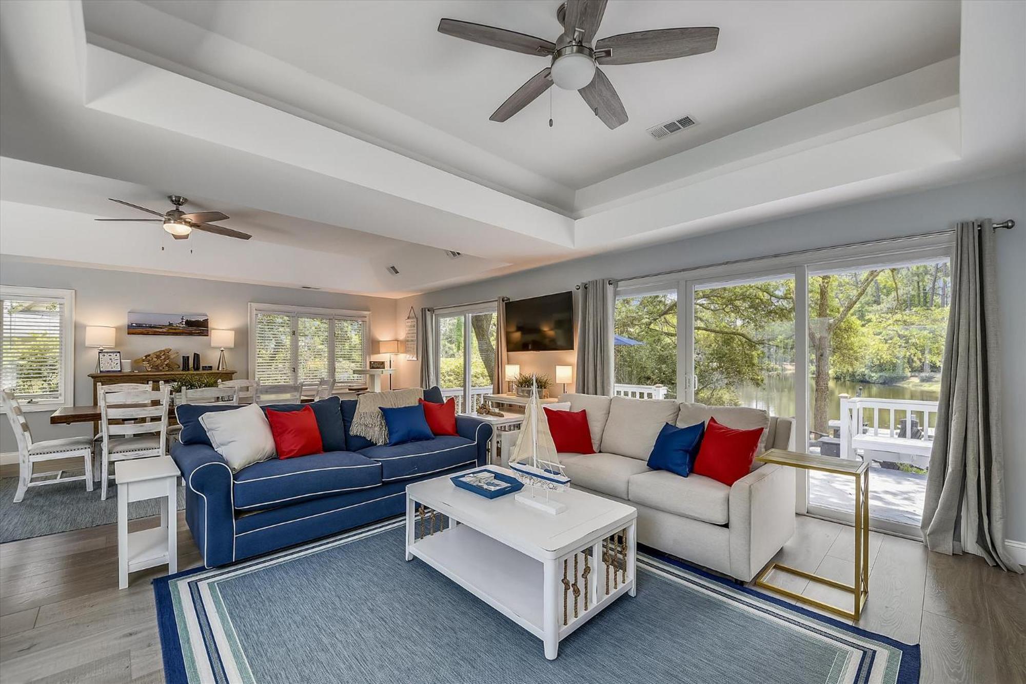 35 Full Sweep- Ideal Layout, Pool, Lagoon View, Game Room, Free Activities Included Hilton Head Island
