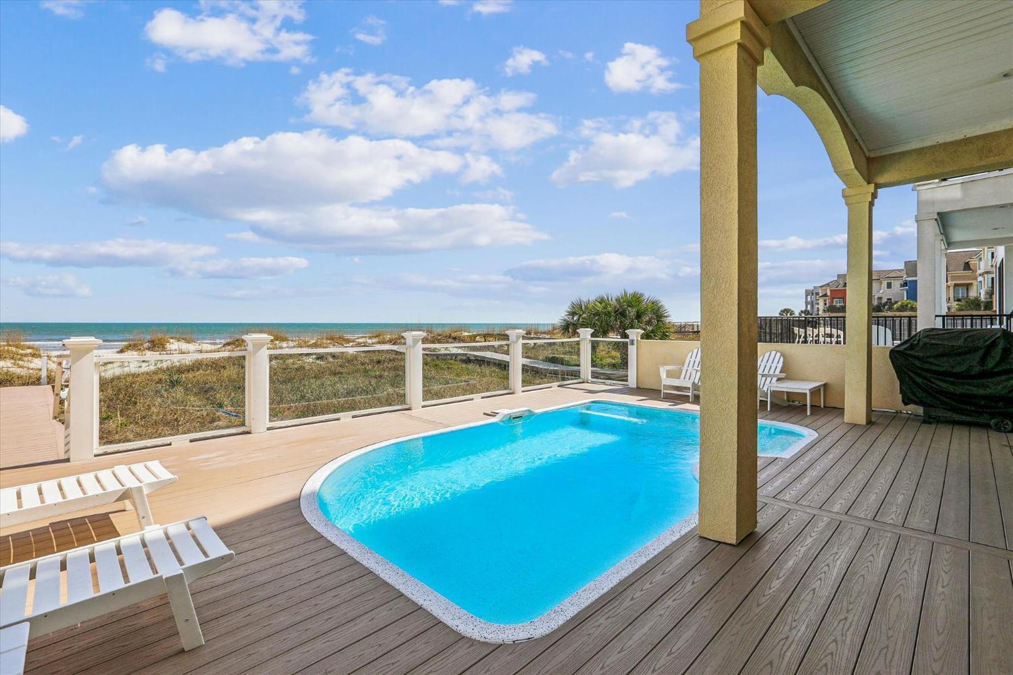 12 Collier Road- Oceanfront, Pool, Great For Large Groups, Free Activities Included