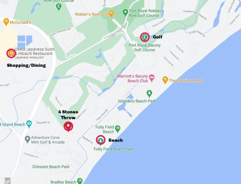 Villa Pet Friendly, Coastal, Getaway Hilton Head Island