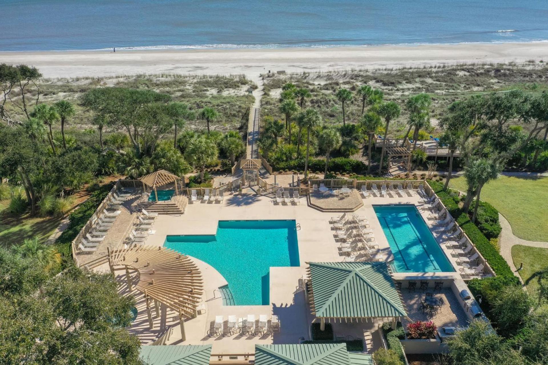 Complex Pool, Getaway, Oceanfront Hilton Head Island