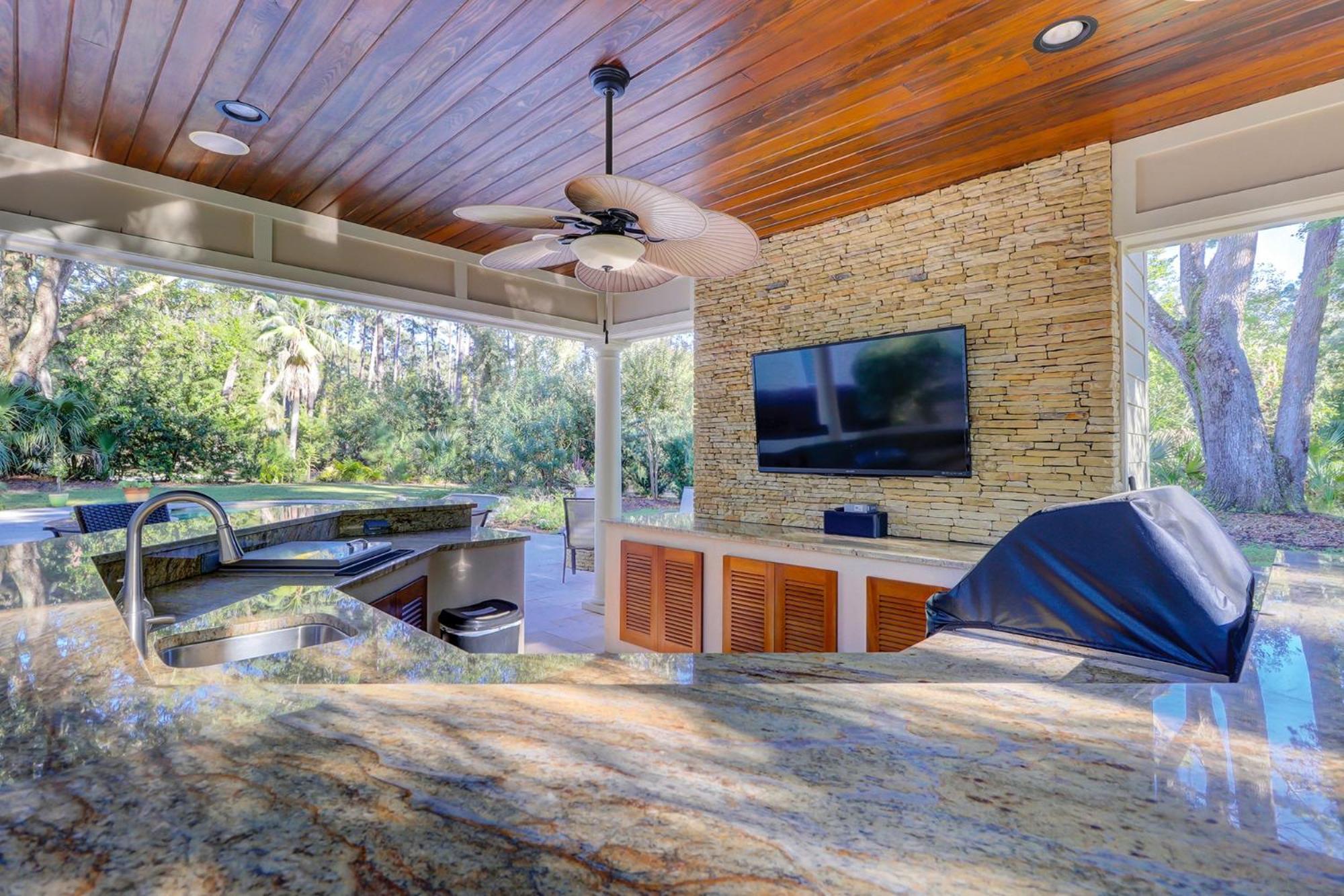 Holiday home Outdoor - Firepit - Private Pool & - Pet Friendly - 72 Baynard Cove Road Hilton Head Island