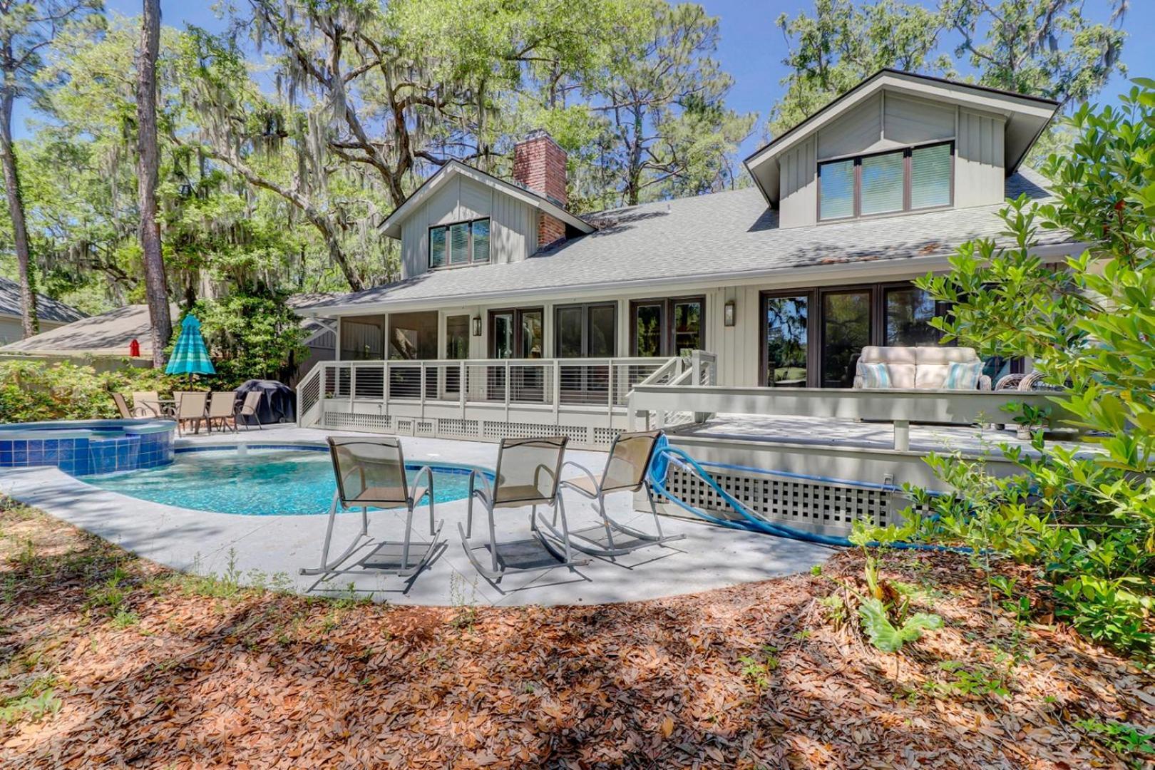 Holiday home Private Pool & - Golf Course Views - Walk To Harbour Town - 24 Stoney Creek Road *
