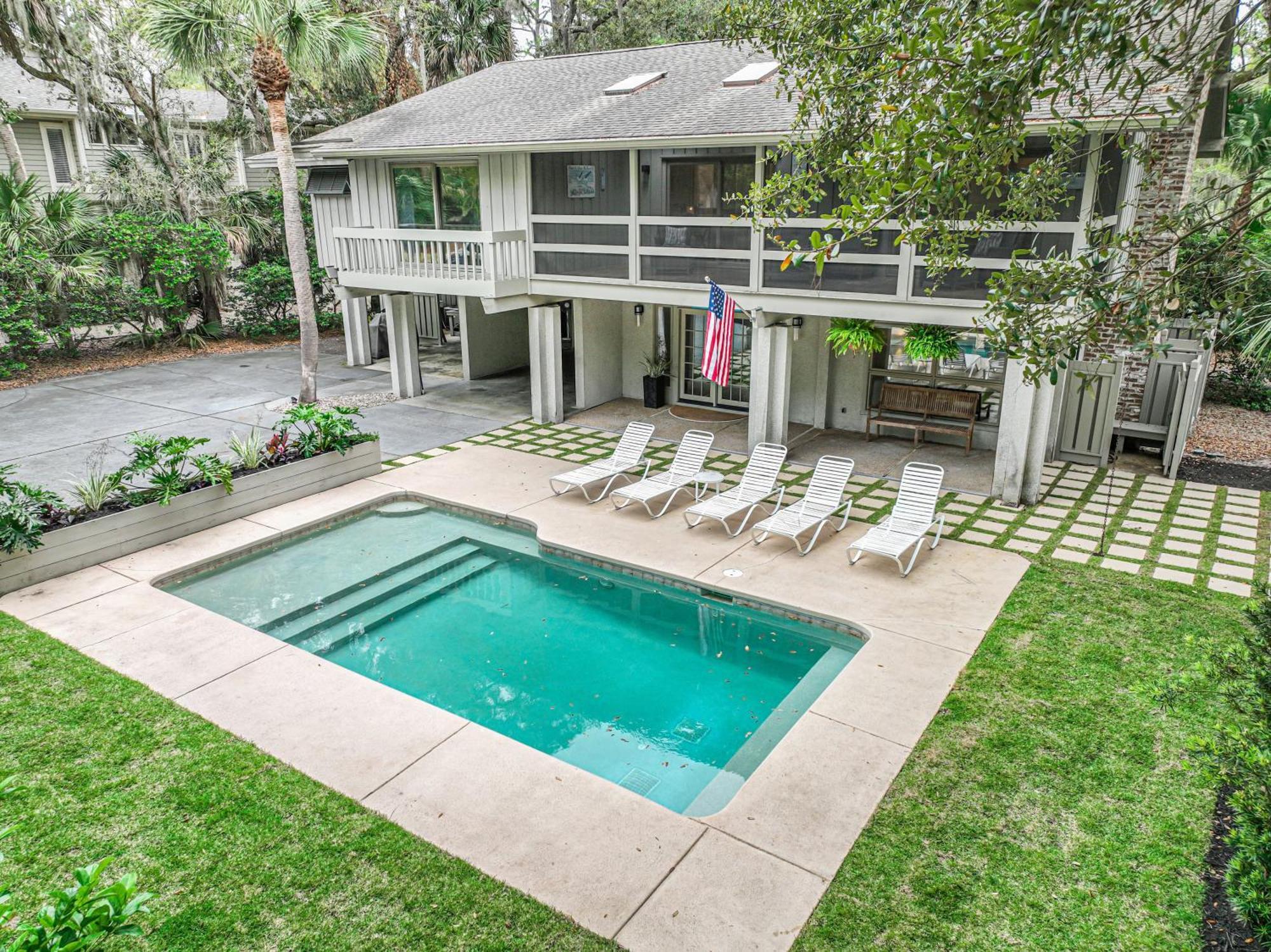 2nd Row House - Private Pool - 4 King Bedrooms - 19 Oyster Catcher Rd Holiday home Hilton Head Island
