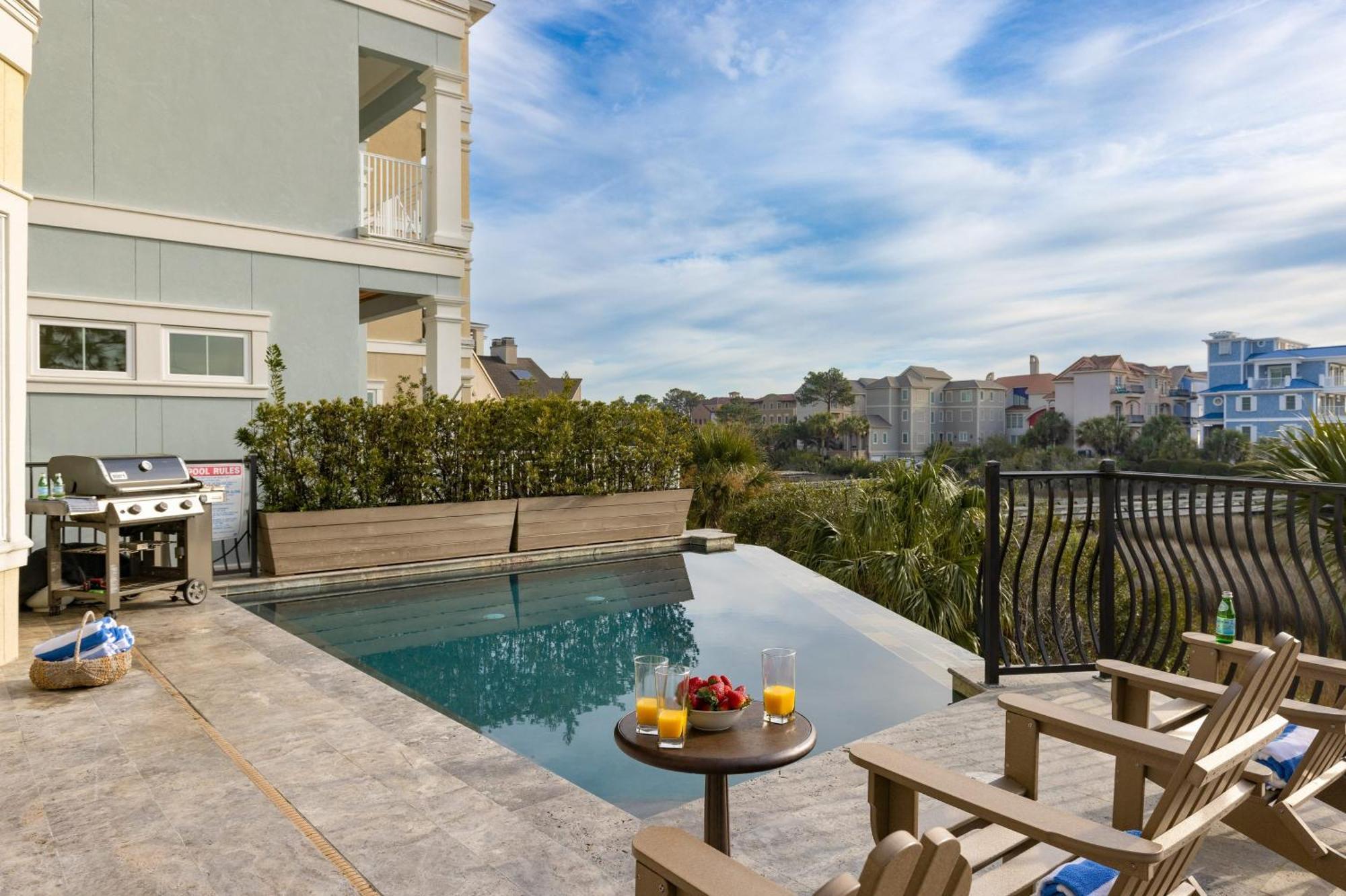 Egret By Avantstay 10 Bedroom Ocean Estate Infinity Pool W Views Walk To Hilton Head Island