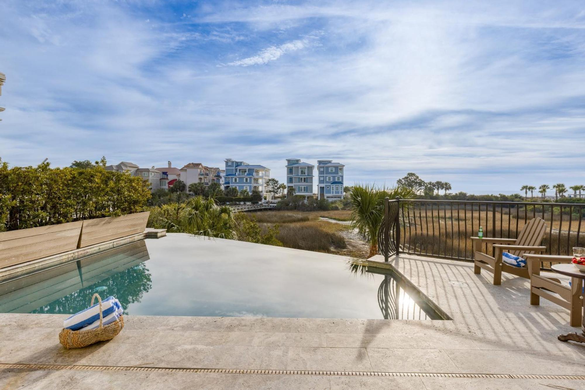 Egret By Avantstay 10 Bedroom Ocean Estate Infinity Pool W Views Walk To Hilton Head Island