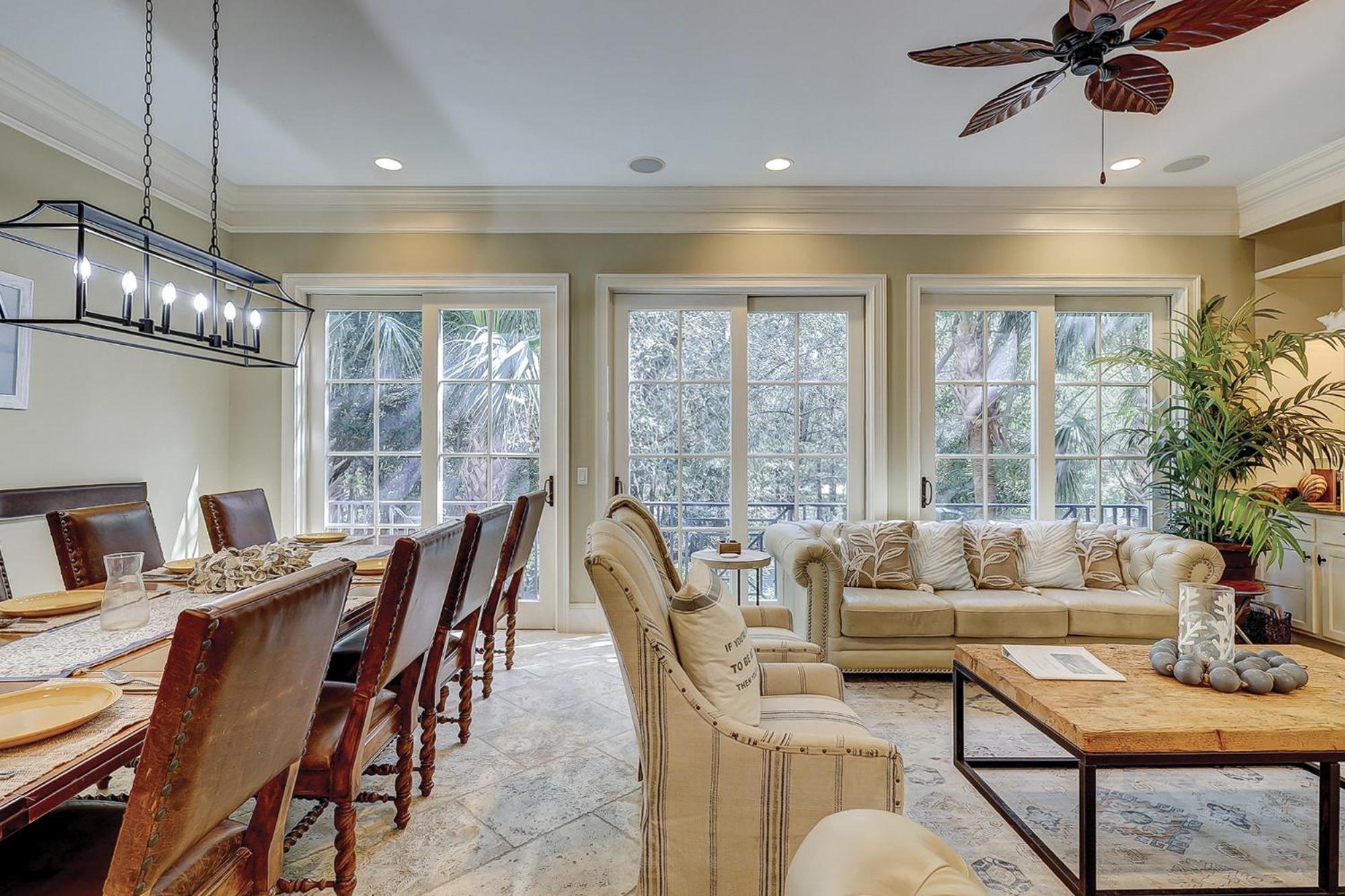 New Listing! Luxury 6 Bedroom 8 Ba Private Heated Pool 3 Kings 2 Queens 8 Twins Day Bed Upscale Decor * Hilton Head Island