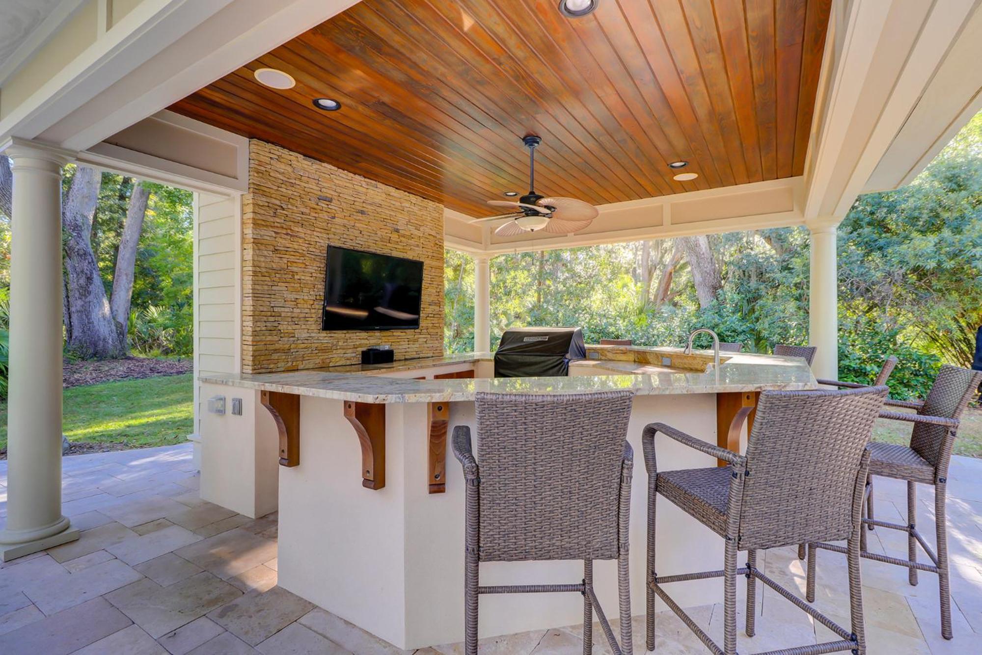 Outdoor - Firepit - Private Pool & - Pet Friendly - 72 Baynard Cove Road Holiday home Hilton Head Island