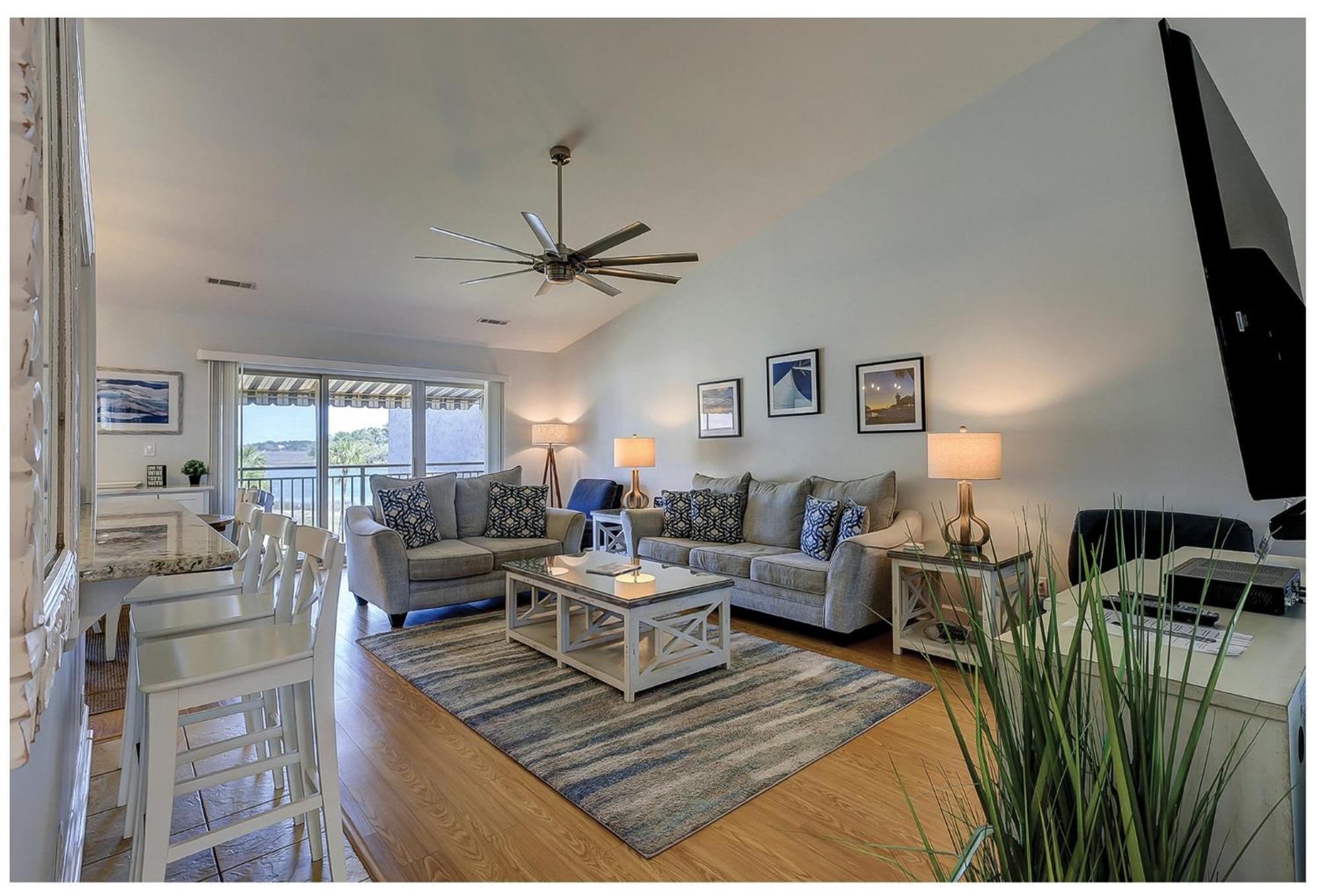 1762 Bluff Modern Updated Water Views Sleeps 8 Sea Pines *