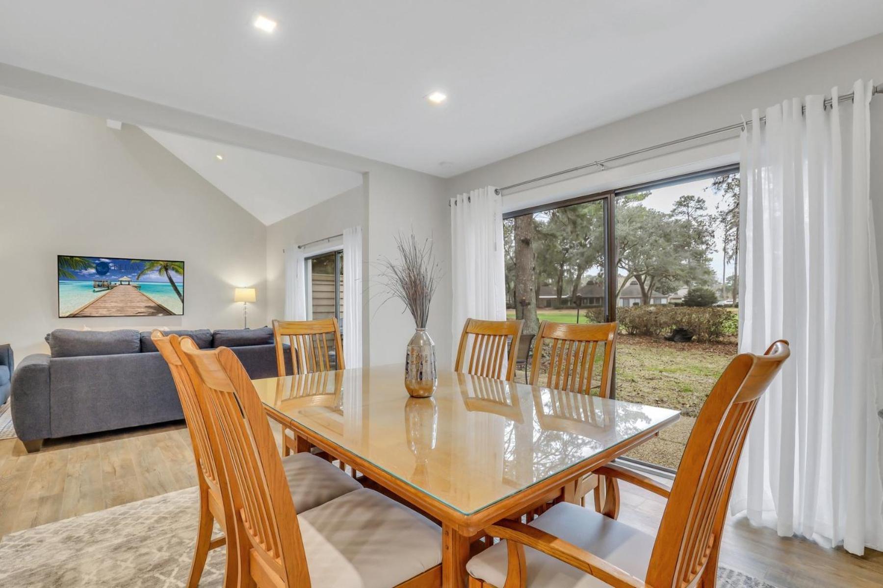 New Listing! Brand New Renovated Golf Course View Steps From Harbourtown Sea Pines Holiday home *