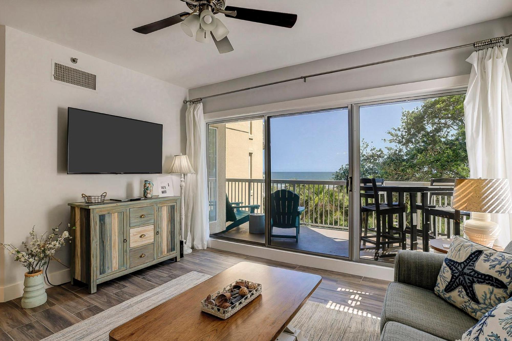 Luxury Barrington 2 Bedroom Ocean View Palmetto Dunes Pool Tennis & Golf