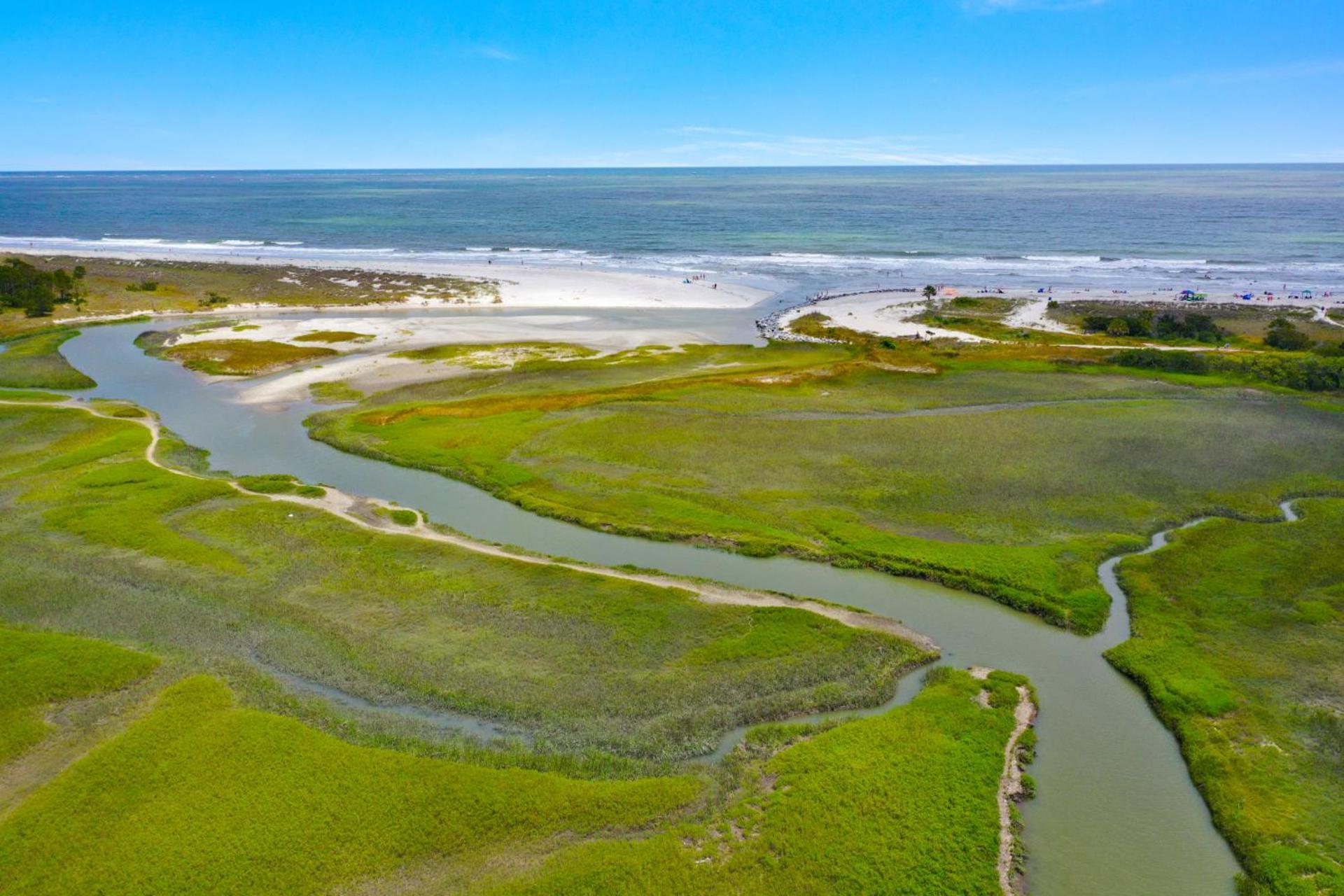 Luxury Family With Ocean Views, Pool, Wet Bar, Bbq * Hilton Head Island
