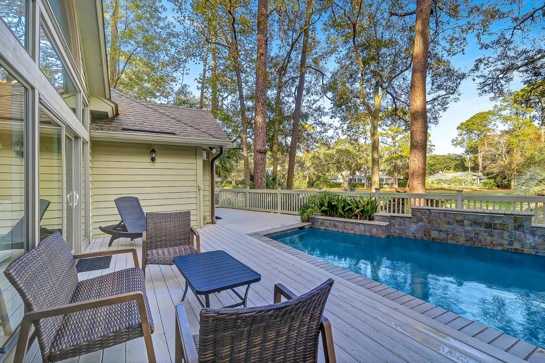 11 Willow Oak Private Pool Golf Course Sleeps 14 Sea Pines Hilton Head Island